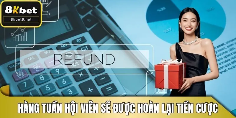 Hàng tuần hội viên sẽ được hoàn lại tiền cược